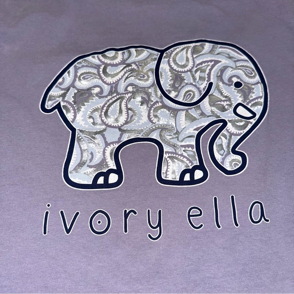 Ivory Ella Purple Long Sleeve Kids Shirt - Picture 5 of 7